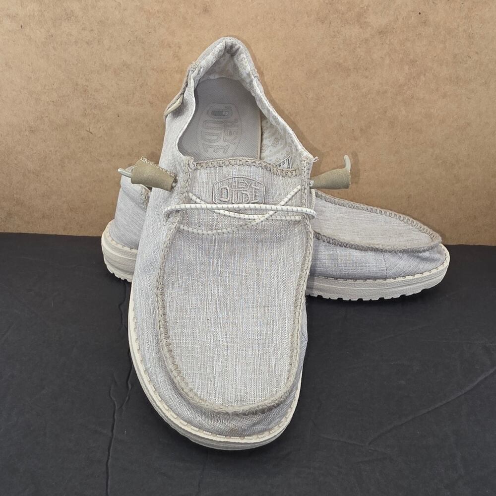 HEYDUDE Women's Wendy Boho Stitch in the Latte colorway Size 8